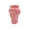 Roxelana Medium Ceramic Head • Pink Trapani from Crita Ceramiche, Image 2