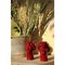 Figuras Solimano & Roxelana pequeñas • Etna roja de Crita Ceramiche. Juego de 2, Imagen 3