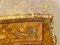 Louis XV Marmor Tablett und Kommode mit Intarsien 15