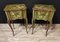 Louis XV Nachttische aus lackiertem Holz, 2er Set 6