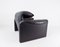 Black Leather Armchair by Vico Magistretti for Cassina 4
