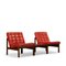 Moduline Easy Chair and Table by Ole Gjerlov Knudsen for France & Son, 1960s, Set of 3, Image 5