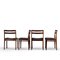Mid-Century Danish Rosewood Dining Chairs by Henri Rosengren Hansen for Brande Møbelindustri, 1960s, Set of 4 2