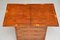 Antique Yew Wood Military Campaign Chest of Drawers 8