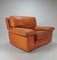 Bull Leather Lounge Chair by Roche Bobois, 1970s 2