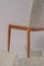 German Wood and Fabric Dining Chairs, 1960s, Set of 6 4