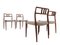 Danish Rosewood Model 79 Dining Chairs by Niels O. Møller, 1960s, Set of 4, Image 3