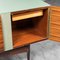 Vintage Sideboard in Wooden Glass, 1950s 6