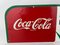 Emaillierte Leere Flaschen Hier Coca-Cola Schild, Italien, 1960er 4