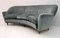 Mid-Century Italian Curved Sofa in Velvet by Gio Ponti for Casa E Giardino, 1950s 5
