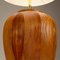 Large Yakisugi Style Pine Table Lamps, France, 1970s, Set of 2, Image 14