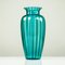 Murano Glass Vase with Baluster Strip Design from Veart Venezia, Italy, Image 3