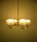 6-Light Brass Chandelier from Hadar-Leuchten, Germany, 1970s 13