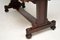 Antique William IV Leather Top Writing Table, Image 11