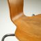 Munkegaard School Desk and Mosquito Chair by Arne Jacobsen for Fritz Hansen, Denmark, 1950s, Set of 2 12