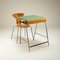 Munkegaard School Desk and Mosquito Chair by Arne Jacobsen for Fritz Hansen, Denmark, 1950s, Set of 2 5