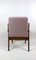 Vintage Tweed Pink Easy Chair by Mieczyslaw Puchala, 1970s, Image 4