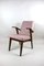 Vintage Tweed Pink Easy Chair by Mieczyslaw Puchala, 1970s 12