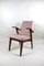 Vintage Tweed Pink Easy Chair by Mieczyslaw Puchala, 1970s, Image 12