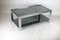 Steel and Smoked Glass Coffee Table, France, 1970s, Image 10
