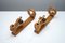 Guillerme Chambron Oak Sconces for Your House Circa 1960 by Guillerme Et Chambron, Set of 2 7