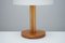 Lampada da tavolo in legno di Roger Nathan, anni '70, Immagine 3