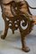 Indian Garden Armchairs with Lion Heads and Feet, Set of 3 6