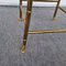 Italian Golden Brass Chair, 1960s 11