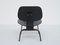 Sedia LCW bassa in compensato nero di Charles & Ray Eames per Herman Miller, 1945, Immagine 6