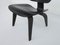 Black Molded Plywood Low LCW Chair by Charles & Ray Eames for Herman Miller, 1945 11