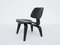 Black Molded Plywood Low LCW Chair by Charles & Ray Eames for Herman Miller, 1945 3