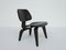 Black Molded Plywood Low LCW Chair by Charles & Ray Eames for Herman Miller, 1945 2