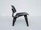 Black Molded Plywood Low LCW Chair by Charles & Ray Eames for Herman Miller, 1945 1