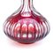 Ruby Carafe and Vase in Laminated Glass, Turn of the 20th Century, Set of 2 5