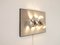Wall Sculptural Light Panel Sconce by Gaetano Missaglia for Missaglia, Italy, 1970s 3