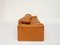 Maralunga 3-Seat Sofa in Cognac Leather by Vico Magistretti for Cassina 6
