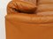 Maralunga 3-Seat Sofa in Cognac Leather by Vico Magistretti for Cassina, Image 5