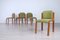 Chaises en Bois, 1980s, Set de 4 2