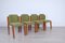 Wooden Chairs, 1980s, Set of 4 1