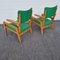 Stühle im Skandinavischen Stil, 1950er, 2er Set 6