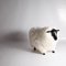 Contemporary Brass Sculpture with Black Patina and Sheep Wool, Image 1