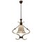 Italian Art Deco Murano Glass Pendant Lamp 1