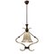 Italian Art Deco Murano Glass Pendant Lamp, Image 1