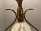 Lampada a sospensione Art Déco in vetro di Murano, Immagine 8
