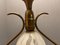Lámpara colgante italiana Art Déco de cristal de Murano, Imagen 8
