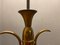Lámpara colgante italiana Art Déco de cristal de Murano, Imagen 5
