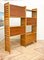 Mid-Century Teak Wall System or Room Divider from Ladderax, 1970s, Set of 5 2