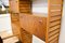 Mid-Century Teak Wall System or Room Divider from Ladderax, 1970s, Set of 5 11