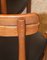Mesa y cuatro sillas de palisandro, años 50. Juego de 5, Imagen 7