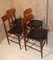 Mesa y cuatro sillas de palisandro, años 50. Juego de 5, Imagen 18
